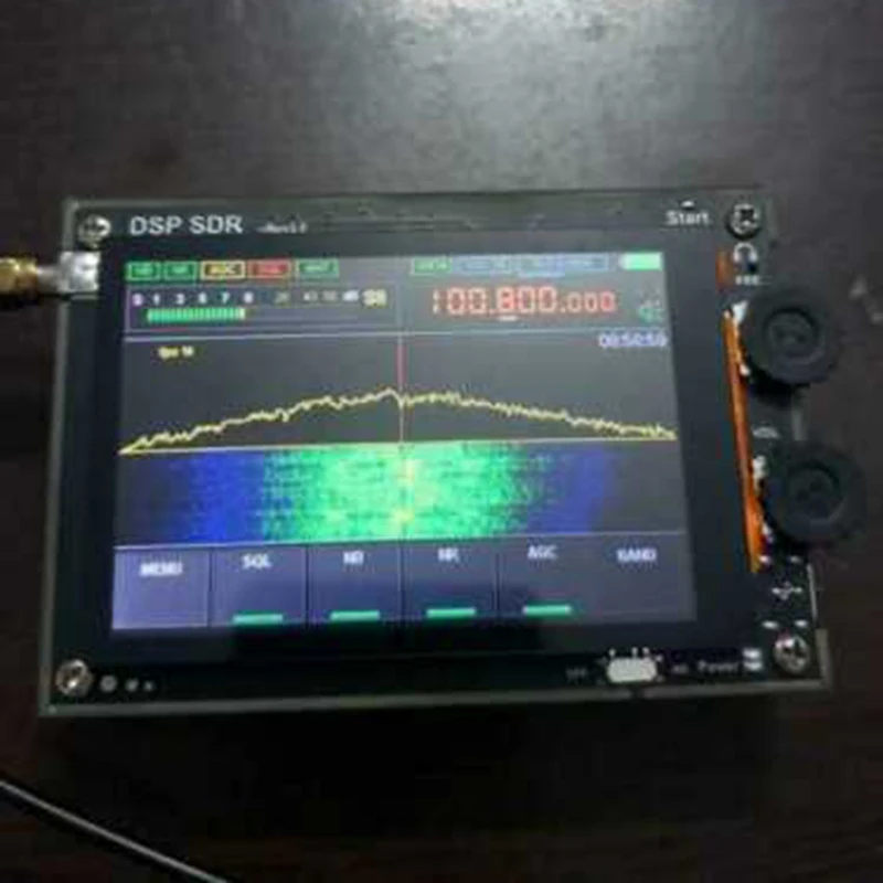 2021 Новый 50K 200 МГц Малахит SDR радио Malahit DSP HAM приемник + ЖК батарея электрические