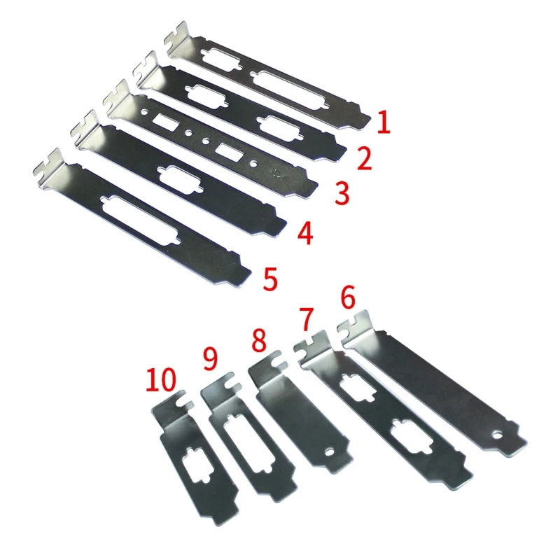 

Кронштейн для видеокарты PCI, с низким/высоким профилем, защита от пыли, 12 см, 8 см