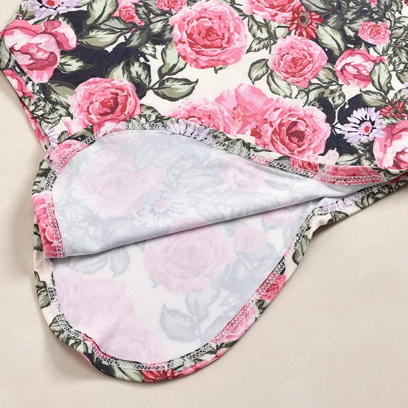 Infant Soft Sleep Bag Wrap Baby Clothes Sleeping Bag+Headband Boy Girl Swaddle Solid 2Pcs | Детская одежда и обувь