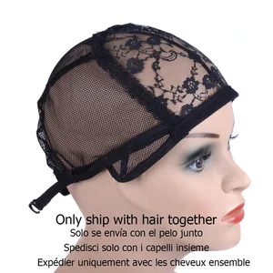 Image for Wig cap for making wigs with adjustable strap on t 