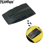 Крышка двигателя YEAHRUN из АБС-пластика для 110 Axial SCX10 Jeep Wrangler Rubicon, крышка кузова гусеничного автомобиля с дистанционным управлением, обновленные детали