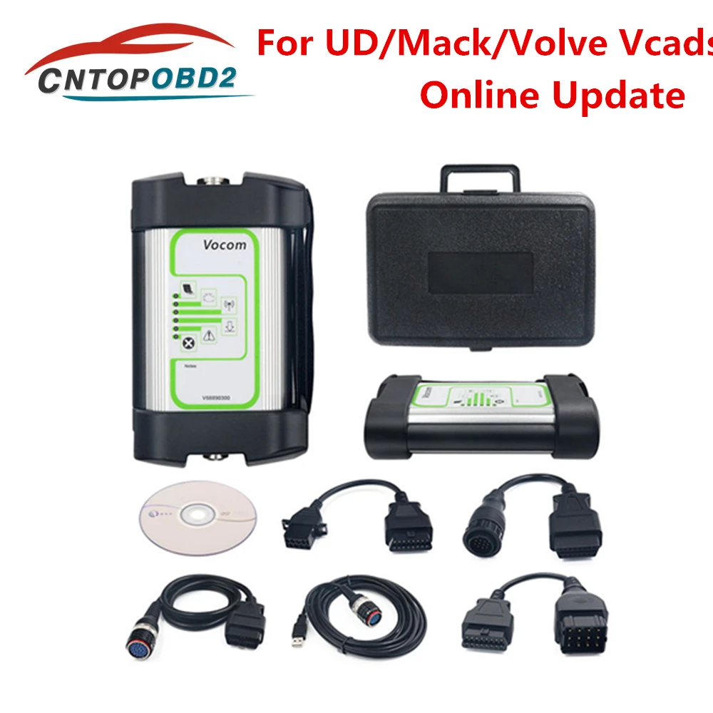 

Newly Online Update Vocom For Volvo 88890300 Interface Newest V2.7.4 OBD2 Truck Diagnostic Scanner Tool For UD/Mack/Volvo Vcads