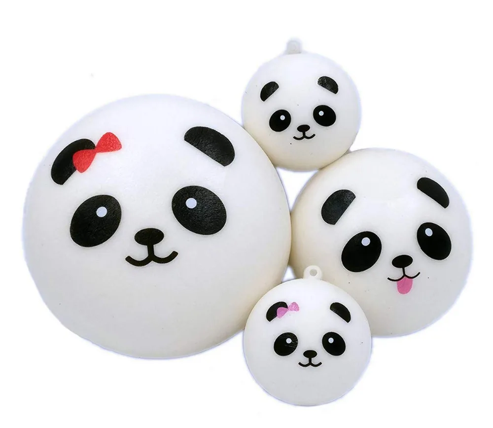 Бесплатная доставка мультяшный дизайн панда мягкая медленно восстанавливающая