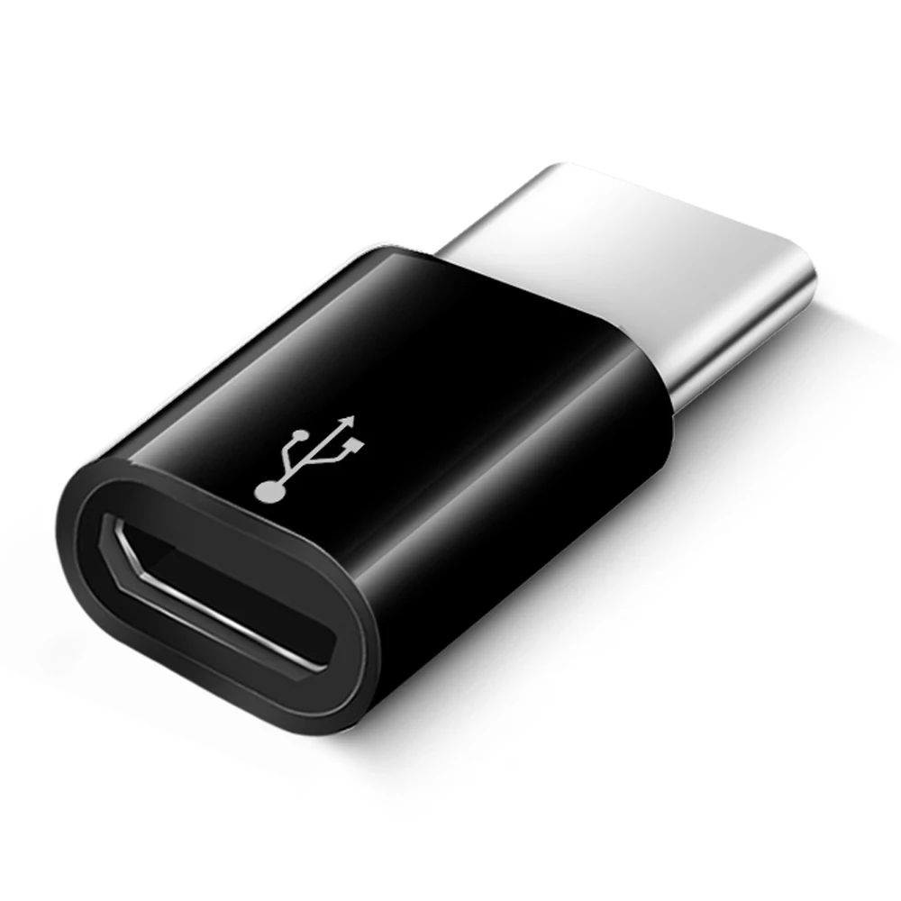 Переходник с Micro USB на Type C для Xiaomi Mi 11 Redmi Note 9 Pro Huawei Poco X3 Samsung Oneplus 8T One Plus 8 7 Nord