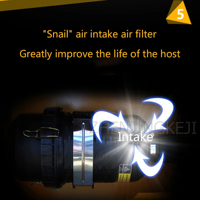 

11 KW Screw Type Air Pump Air Compressor Screw Machine No Fuel Low Noise High Efficiency Frequency Conversion Air Compressor