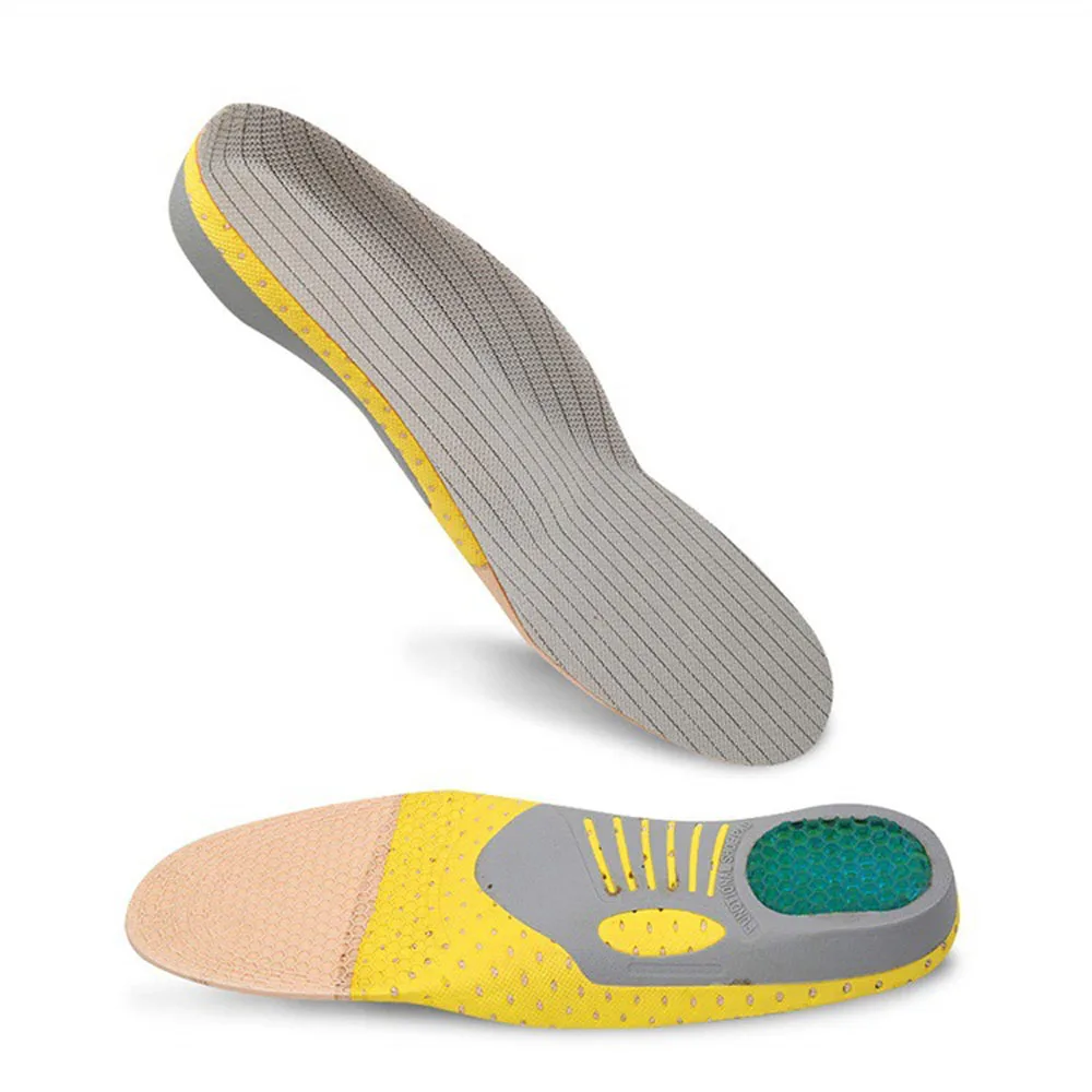 

1 Pair High Quantity Orthotics Insoles Pain Relieve Flat Foot Health Sole Inserts Foot Pad Sport Shoes Accessories