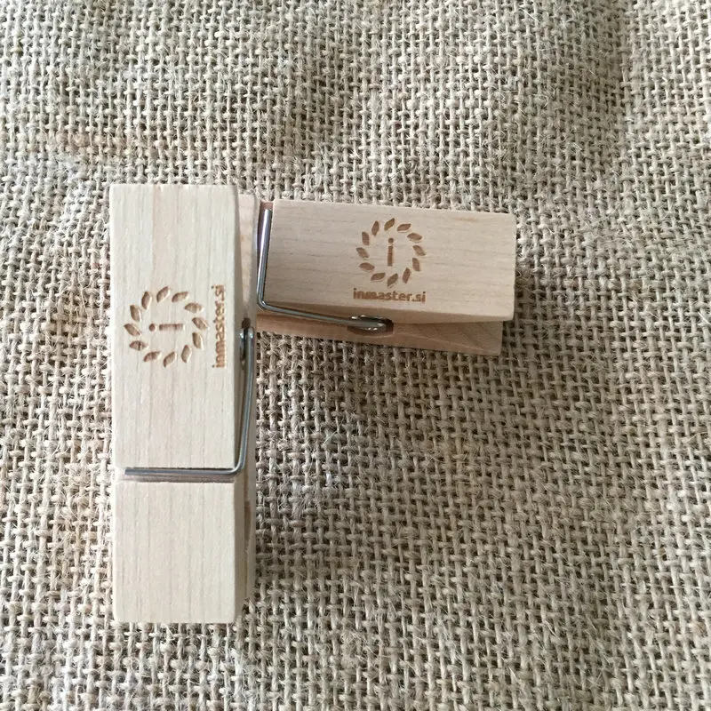 Usb флеш-накопитель с кленовым зажимом высокоскоростной накопитель реальной