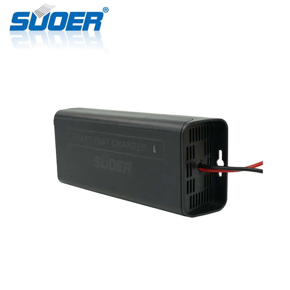 Suoer【 Батарея зарядное устройство применение 】 12V 10A Смарт для быстрой Зарядное