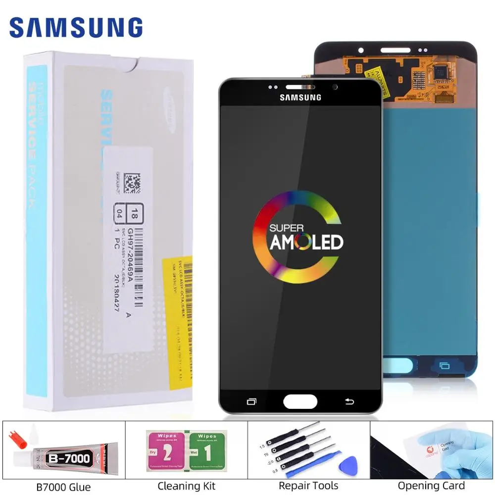 AMOLED Дисплей для SAMSUNG Galaxy A9 A9000 LCD в сборе с тачскрином Оригинал черный белый |