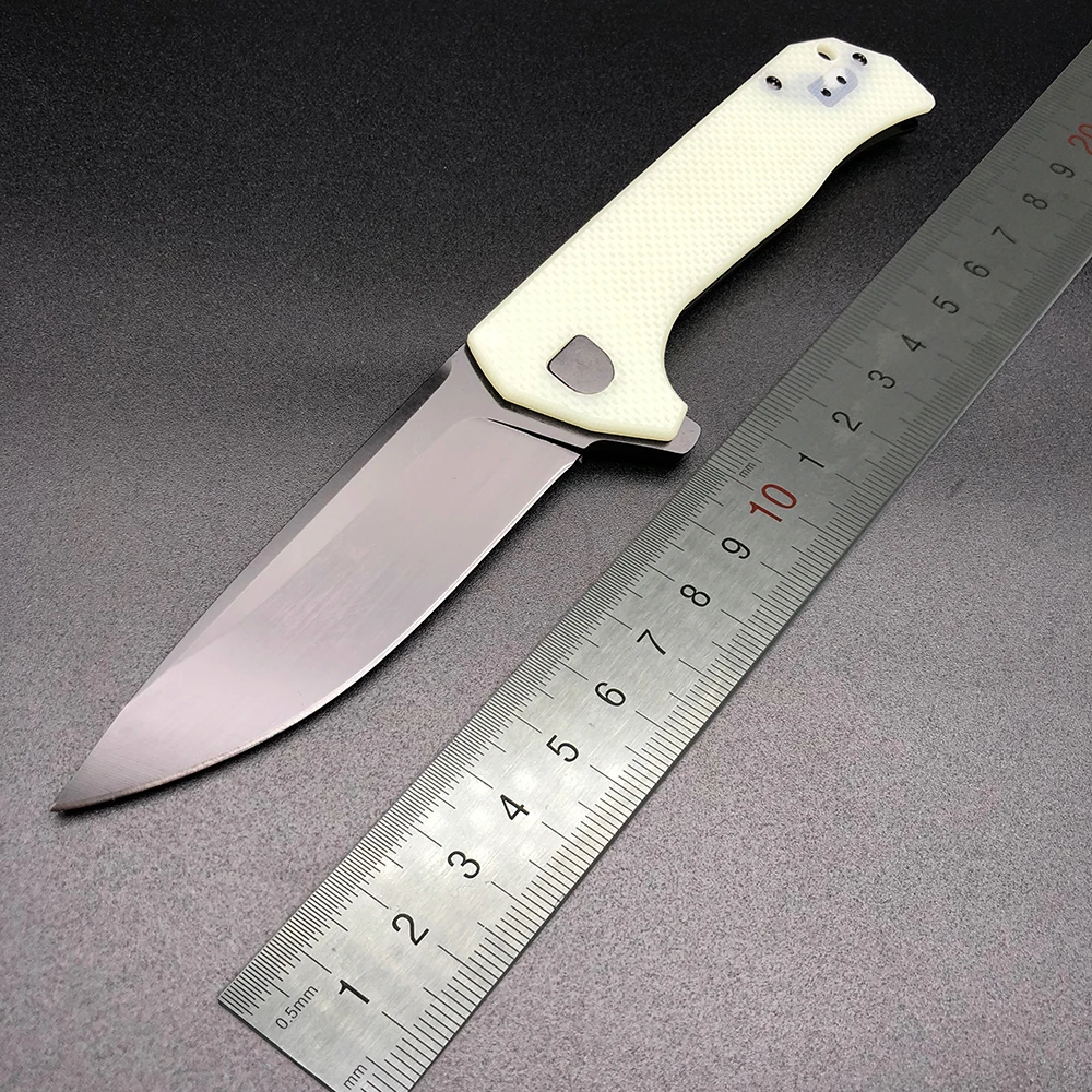 BMT ball bearing Tactical Folding Knife steel G10 Titanium plating Handle 204P Camping Survival EDC Hand Tools ZT 0804 | Инструменты