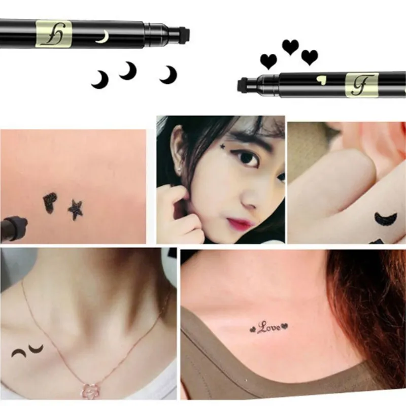 1 шт. Очаровательная ручка для подводки глаз начинающих черный Быстросохнущий