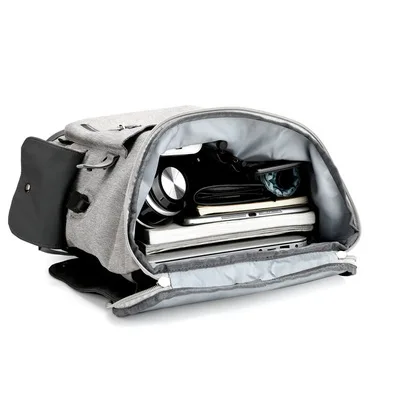 

Casual waterproof laptop bag student backpack USB backpack shoulder ultra light multi-function 491330