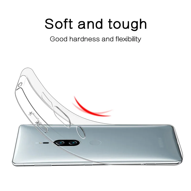 Оригинальные прозрачные силиконовые чехлы для Sony Xperia XZ2 Premium H8166 H8116 5 8 &quot мягкий