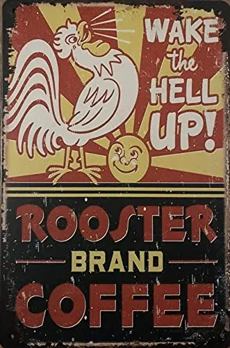 

Coffee Menu Cafe Rustic Wall Poster Tin Sign Vintage BBQ Restaurant Dinner Room Cafe Shop Decor