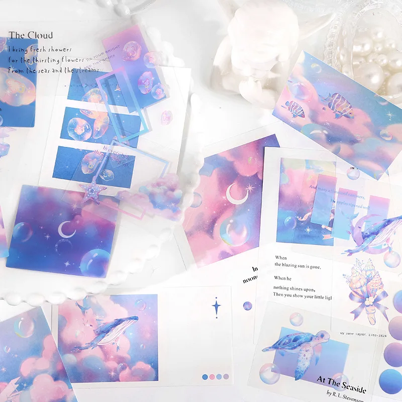 Необычный стиль свежая ручная палатка Neverland декоративный материал 4 наклейки