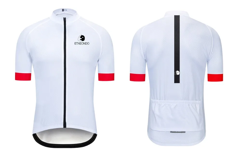 Новая версия! Etxeondo Велоспорт Джерси мужская команда короткий рукав рубашки летние быстросохнущие MTB велосипед одежда топы Одежда для велоспорта