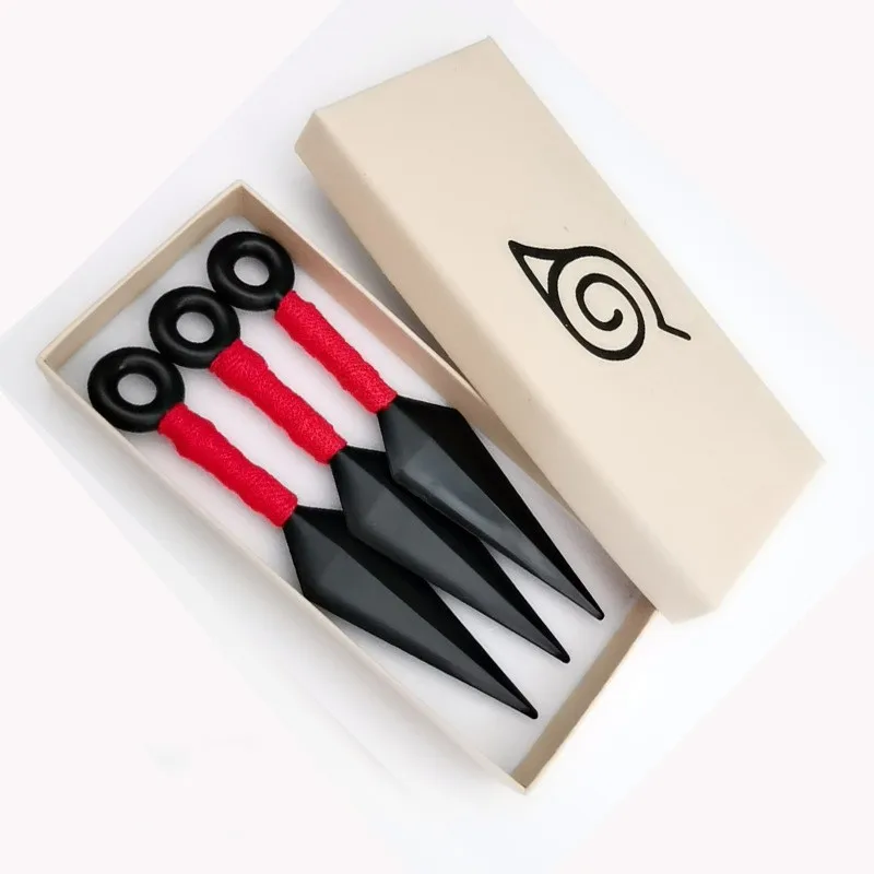 

1/1 Anime Narutoss Plastic Toy Itachi Shuriken Akatsuki Narutos Weapons Props Cosplay Weapon For Adult Collections Gifts