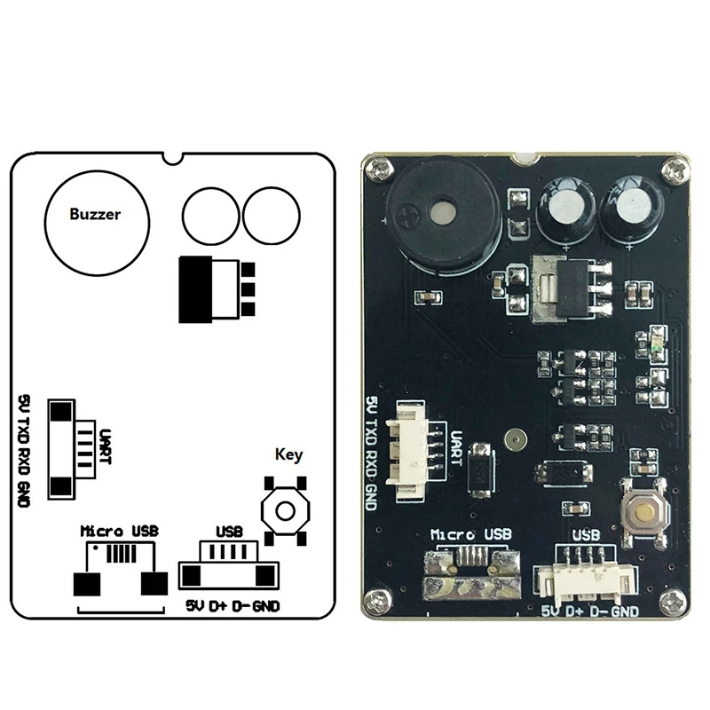 GM72 дешевый новый дизайн интерфейса USB/RS232 1D/2D/QR Android сканер штрих-кодов считыватель