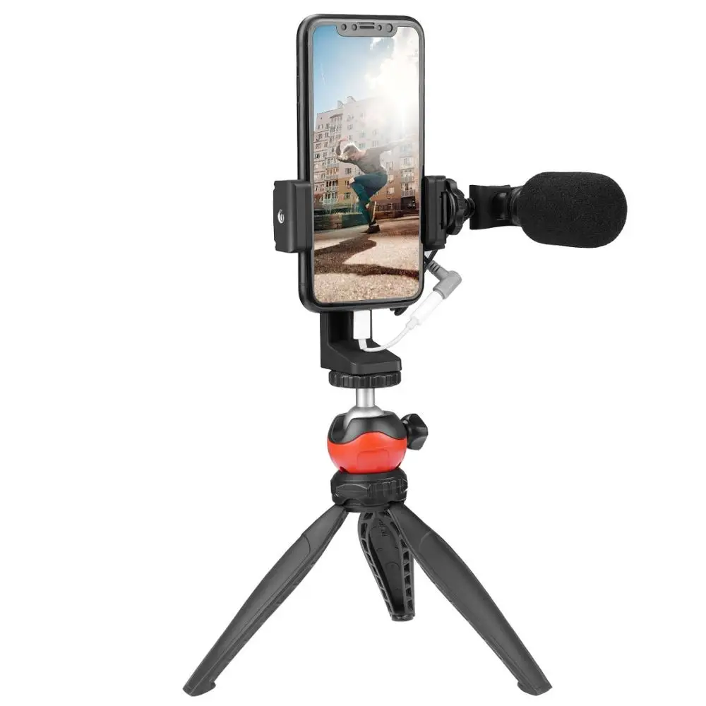 Зажим-держатель для телефона микрофона Rode Wireless Go Video Mic iPhone 11 Pro Max X 7 8 Sony A7M3 A6500 A6400