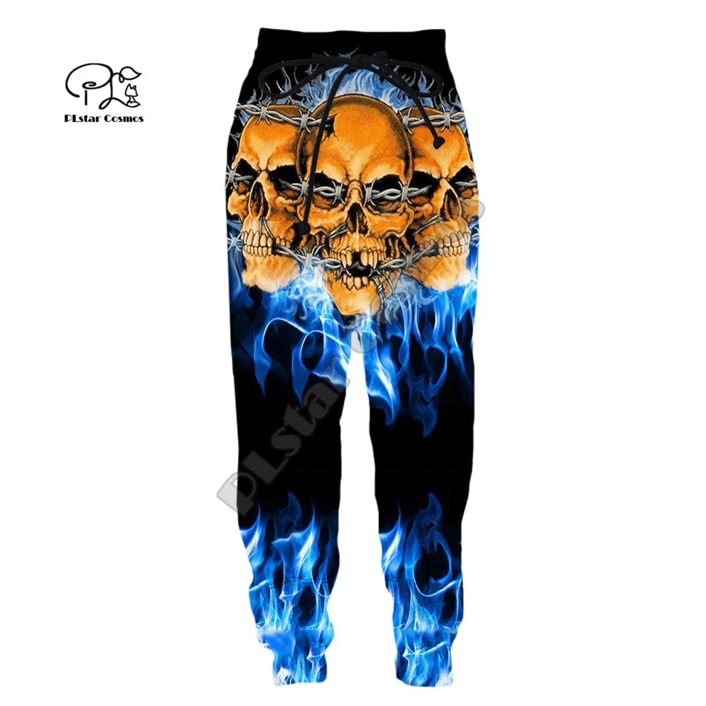 NewFashion Ghost Gothic Skull Reaper Satan Devil  Men/Women Streetwear 3DPrint Harajuku Funny Jogger Sweatpants Trousers Pants 2