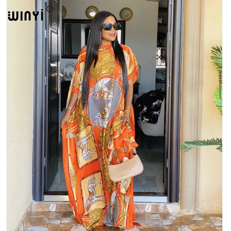 Dress Length 130cm, Bust:145cm New fashion dress for women/lady,Elegant oversized Dress african print dresses for ladies/women