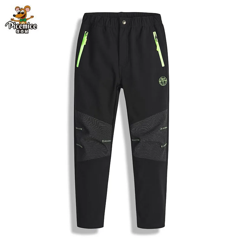 Детские уличные штаны флисовые брюки Осень зима 2020 теплые зимние