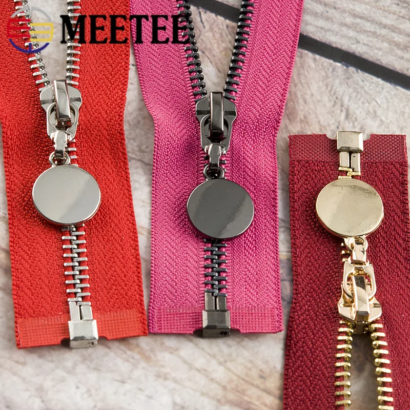 5 #1 шт. автоблокировка 85 см открытые металлические молнии пуховик куртка юбка