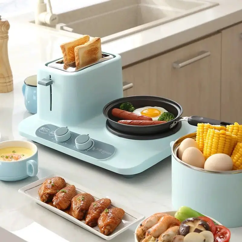 

4 in 1 Multifunctional Toaster 2 slice sandwich toaster