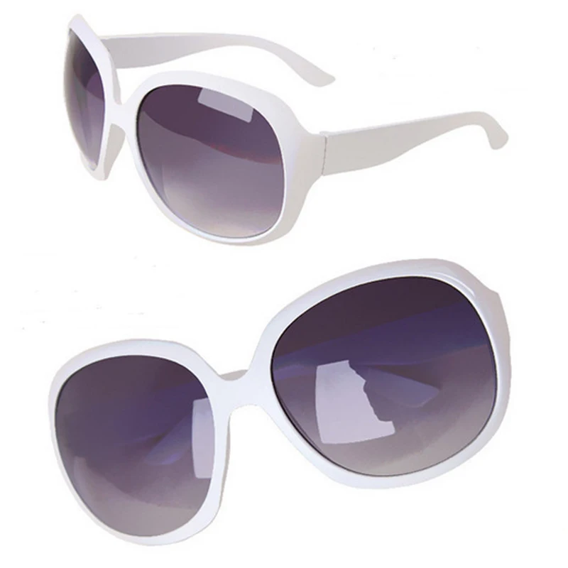 Очки солнцезащитные женские в стиле ретро оверсайз с защитой от ультрафиолета