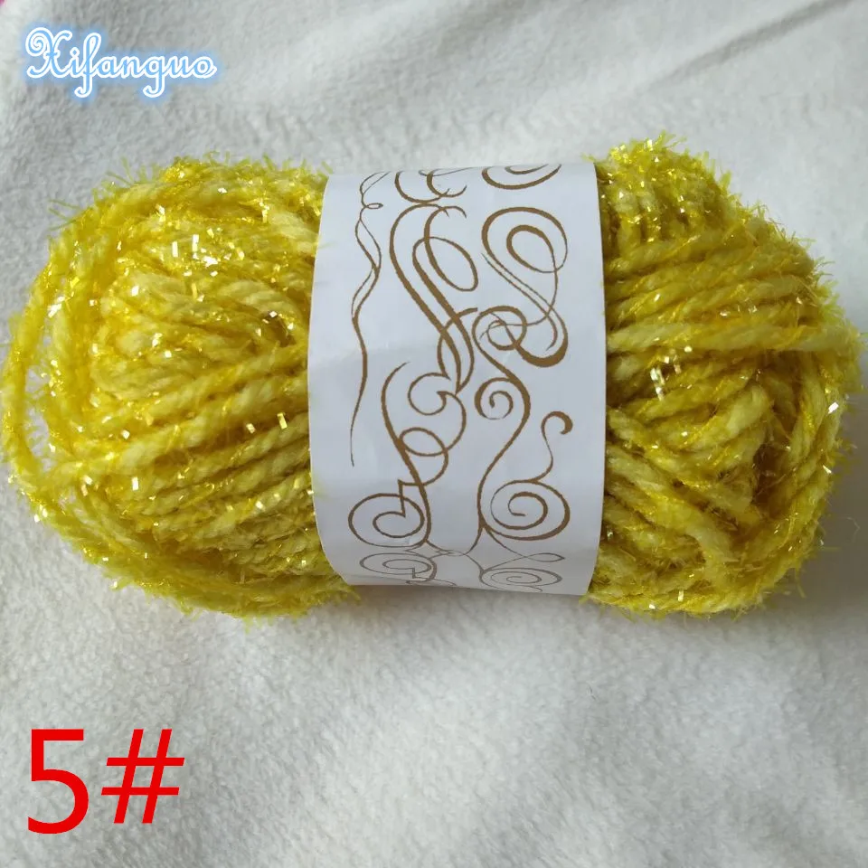 5 #3 шт плюс шелковая блестящая пряжа золотая нить ручной работы | Дом и сад