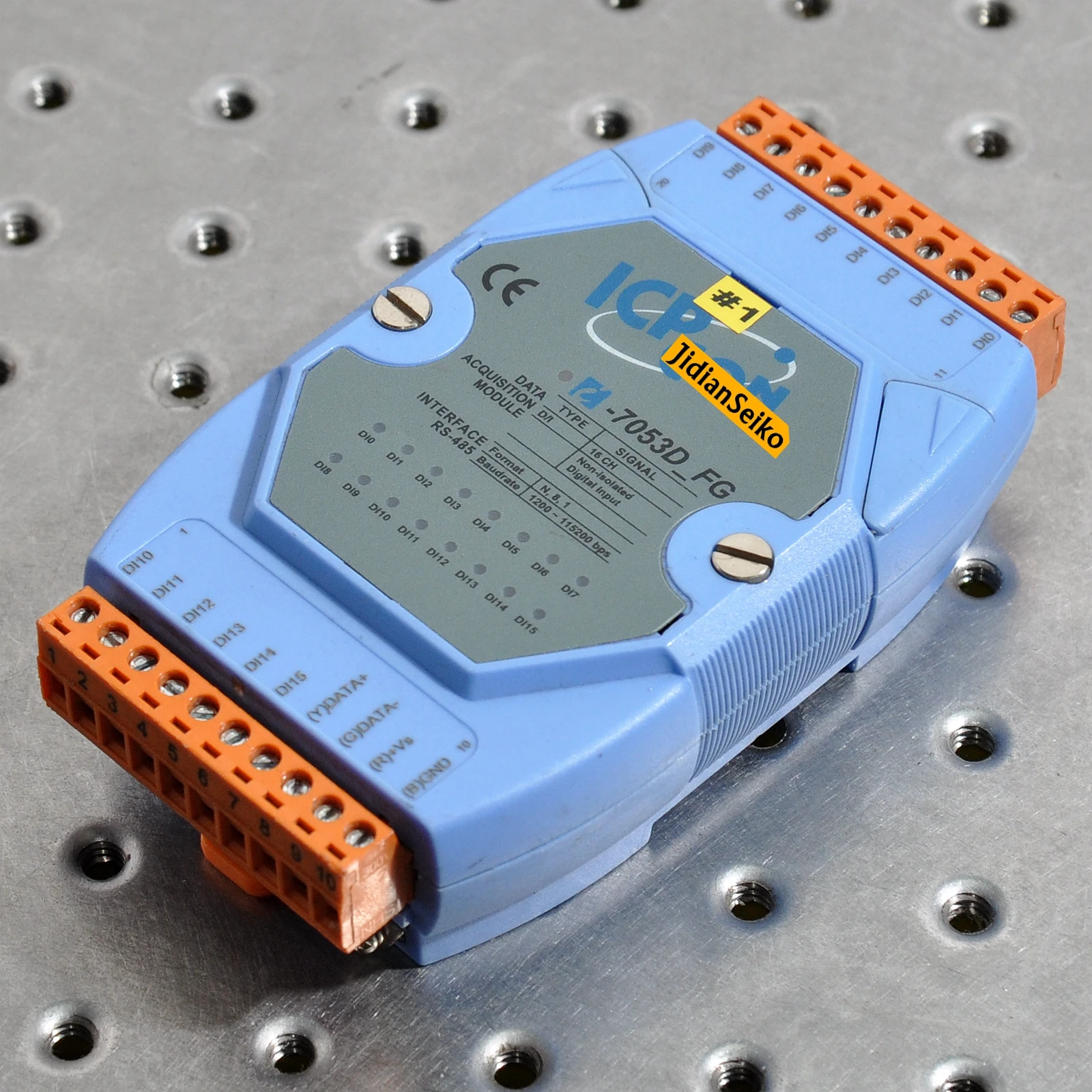 

ICP CON I-7053D_FG 16-ch Non-isolated DI (Dry) Module with LED Display