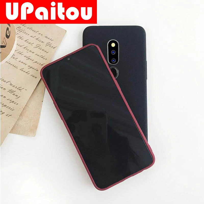 Чехол UPaitou для OPPO Reno4 A9 A5 2020 AX7 A7X R17 RX17 Pro Neo F11 Матовый ультратонкий чехол из ТПУ с