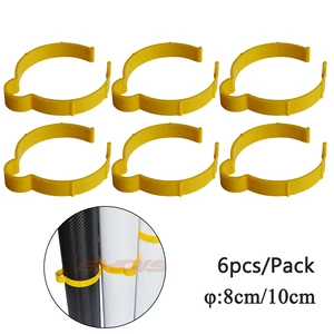 Виниловая пленка EHDIS 612 шт., пвх рулонный зажим, обруч, автомобильная наклейка, переводное кольцо, Затемняющая пленка из углеродного волокна, петля для хранения, автомобильные аксессуары