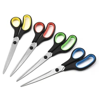 stainless steel tailor scissors 9 inch rubber plastic fabric cutter embroidery scissors tailor scissor thread scissor tools