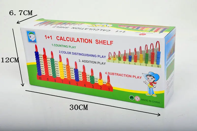Фигурка деревянная игрушка для малышей образовательная рамка abacus 1 + расчёт