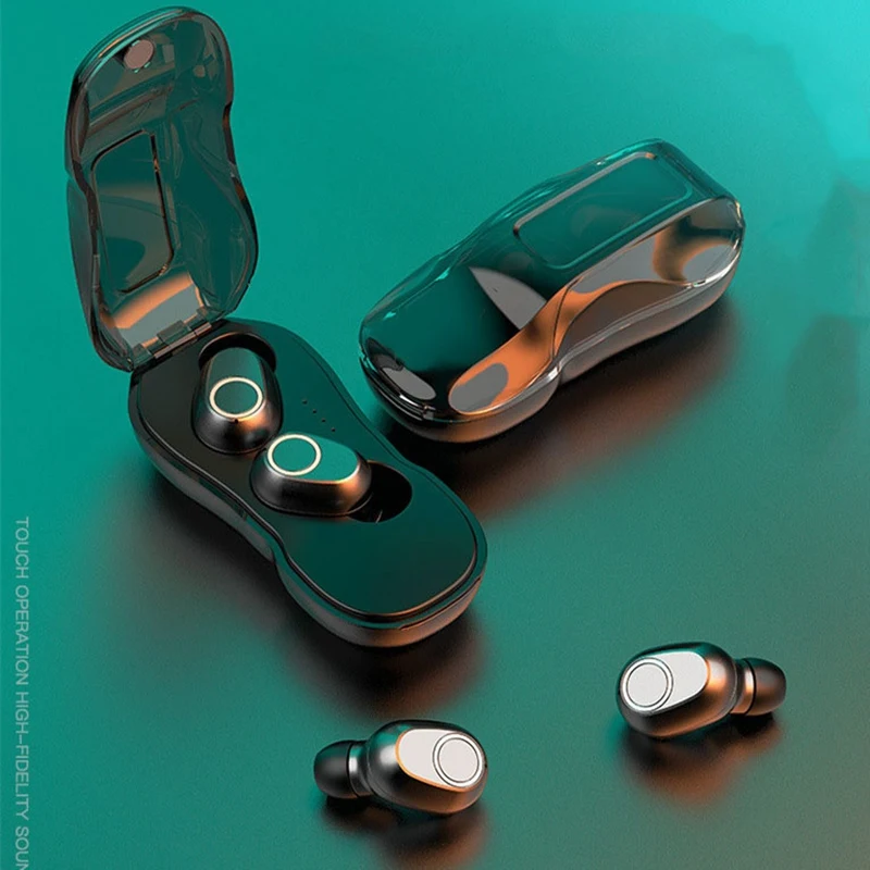 TWS беспроводные наушники Bluetooth 5 0 наушники-вкладыши HIFI спортивные