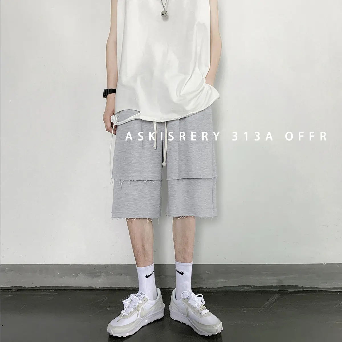 

Privathinker Summer Men's Solid Color Shorts 2021 Fashion Hip Hop Korean Streetwear Shorts Male Casual Oversize Shorts