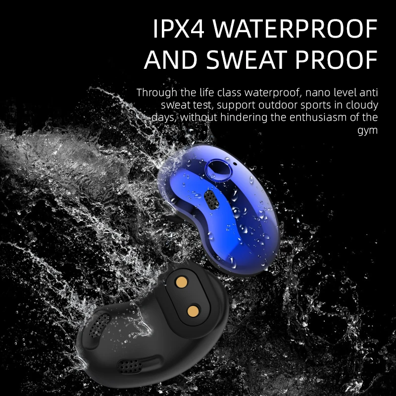 

S6 Plus Tws True Wireless Bluetooth Headset 5.1LED 9D Stereo with Microphone Handsfree Music Earbuds Earphones For Xiaomi iPhone