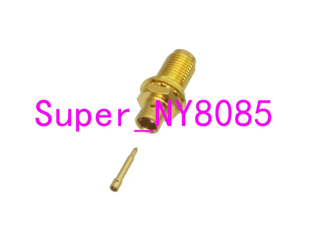 Разъем RP * SMA Гнездовой разъем Полужесткий RG402 0 141 &quotкабель прямой|bulkhead connector|l connectorbulkhead 1/2 |