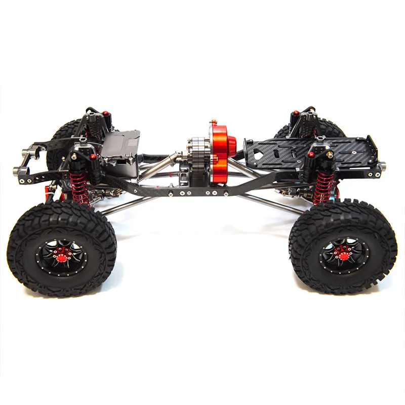 Набор рамок для автомобиля RC 1/10 CNC TRX4 SCX10 осевой Гусеничный скалолазающий