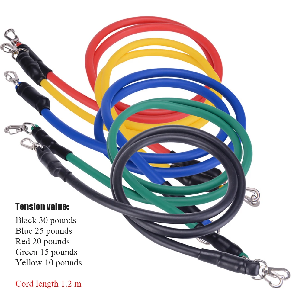 Латексные резинки для тренировок упражнений йоги веревки резиновый расширитель