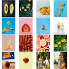 Вышивка бисером фрукты Клубника оранжевый алмазная живопись Набор для вышивки крестиком картина для домашнего декора квадратные алмазы круглые алмазы