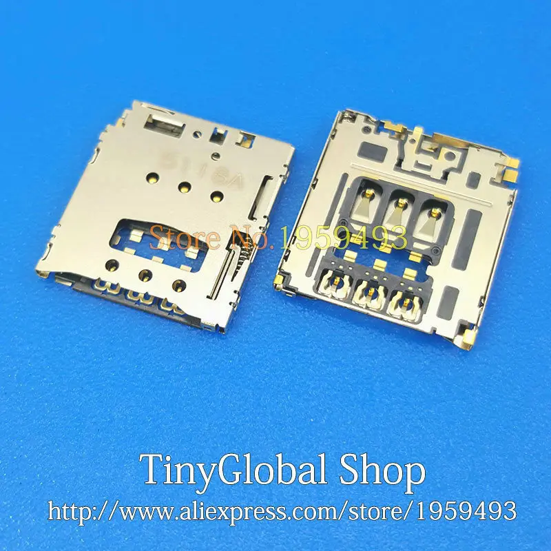2 шт./лот Coopart новый держатель для считывателя sim карт разъем Замена Motorola MOTO G2 2ND XT1063