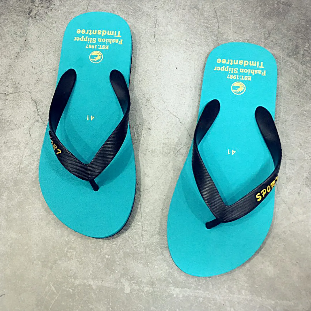 

Flip-flops Summer Men Slippers Beach Sandals Comfortable Men Casual Shoes Fashion Men Flip Flops Hot Sell Footwear 2021