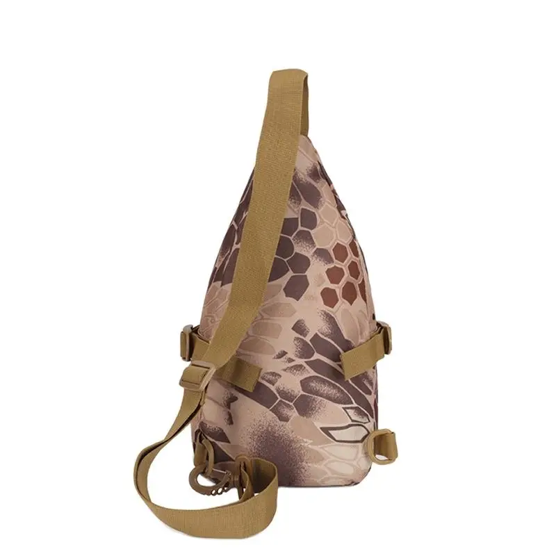 Outdoor Camouflage Leisure Multifunctional Single Shoulder Chest Bag Outdoor Sports Leisure Bag Can Hang Waist Bag