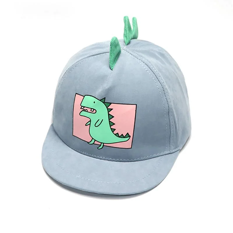 Новая бейсбольная кепка с динозавром из мультфильма для маленьких мальчиков и