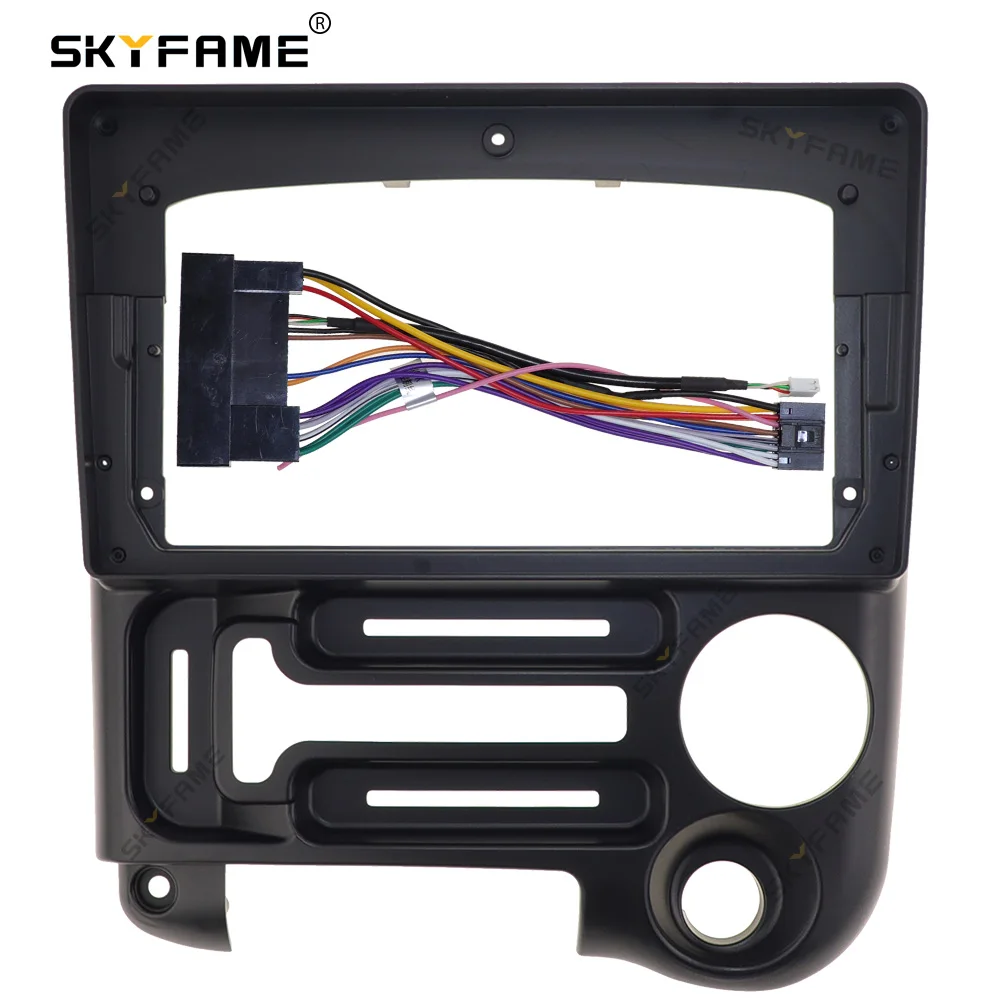 

SKYFAME Car Radio Frame Fascias Cable For Hyundai Santro 2006-2015 Android Big Screen Dask Kit Fascia Frame