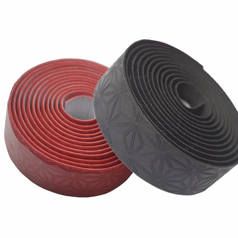 New m Anti-Slip Road Bicycle Handlebar Tape Cycling Handle Belt Bike Grips Mtb Cork Bar Tapes Pu Straps Accessories | Спорт и