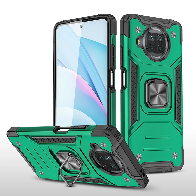 

Phone Case For Xiaomi Redmi K40 K30 10T 10i 11 11i 11X Pro Plus Lite 5G Ultra Luxury Armor Shockproof Magnetic Ring Bracket Case