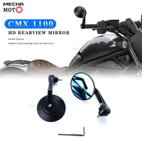 motorcycle handlebar mirror rearview motorcycle bar end mirror for honda rebel cmx 1100 cmx1100 2021